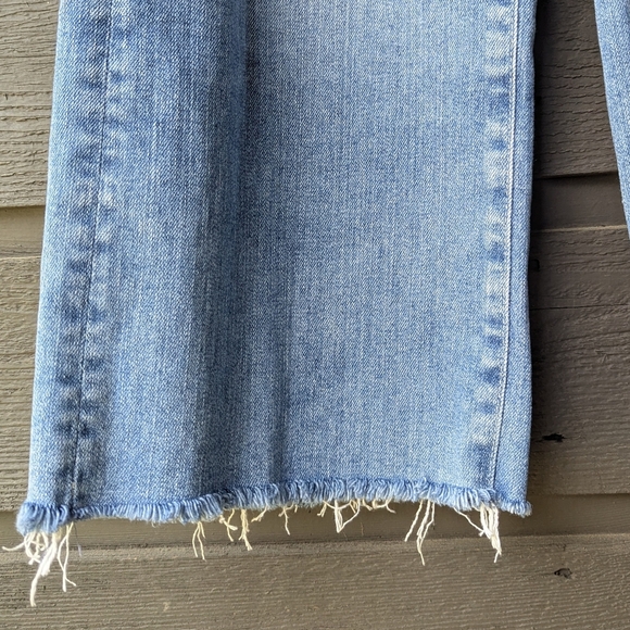 AG Adriano Goldschmied AG-ed Saige Wide Leg Crop Jeans High-Rise Fit Size 24 - Picture 3 of 12